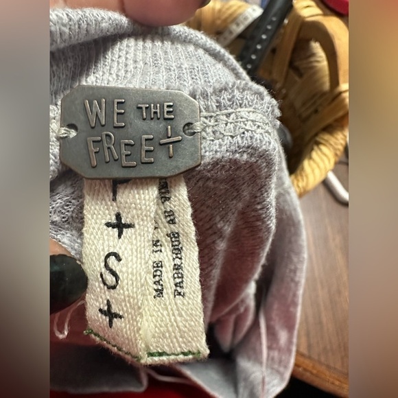We The Free Women's Jumper Pullover S Grey - Picture 5 of 8